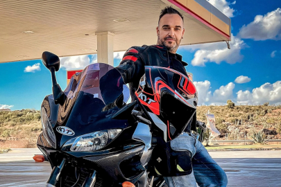 Virajda şarampole uçan motosikletin sürücüsü öldü