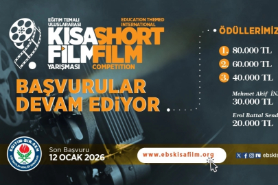 Eğitim temalı 9’uncu Uluslararası Kısa Film Yarışması'na başvurular devam ediyor