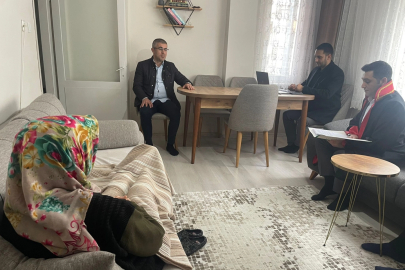 Miras davasında taraflardan biri yatalak olduğu için mahkeme eve taşındı