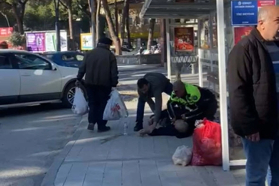 Polisin ilk yardım müdahalesi hayat kurtardı