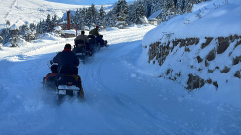Denize en yakın kayak merkezi sezona hazır
