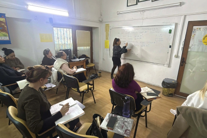 6 farklı ülke, tek sınıf: Bodrum’un yeni sakinleri Türkçe öğreniyor