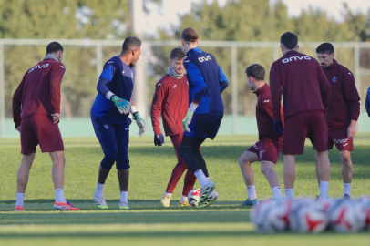 Trabzonspor’da Gençlerbirliği mesaisi start aldı
