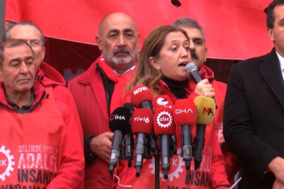 DİSK üyeleri, Ankara'ya yürüdü