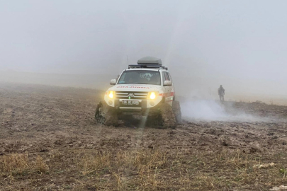 Libya askeri heyetini taşıyan uçağın düştüğü alanda çalışmalar sürüyor