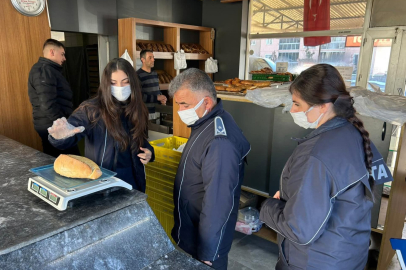 Ekmek, simit ve poğaçada hile var mı? Zabıta ekipleri tek tek tarttı, inceledi...