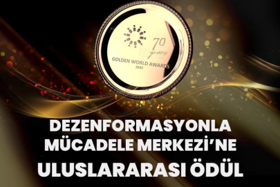 Dezenformasyonla Mücadele Merkezi'ne uluslararası ödül