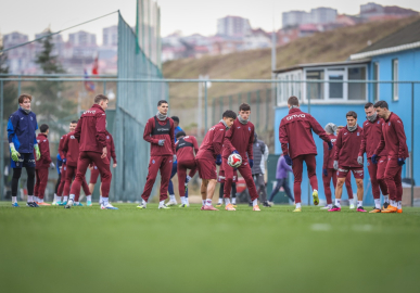 Trabzonspor 'Süper Kupa' hazırlıklarını sürdürdü