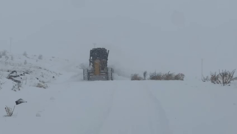 Elazığ’da 536 köy yolu kardan kapandı