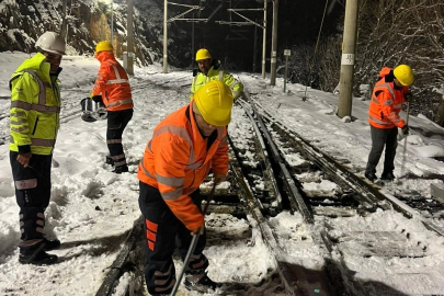 TCDD’den Kış Mesaisi: 4 Bin Personel Sahada