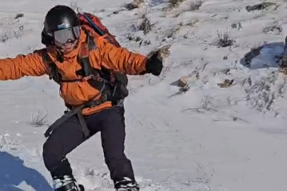 Uludağ Değil Ergani: Diş Hekimi Baran Bayar'ın Makam Dağı'nda Kar Keyfi