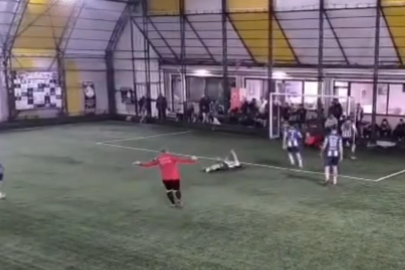 Halı Sahada Hayat Kurtaran Müdahale