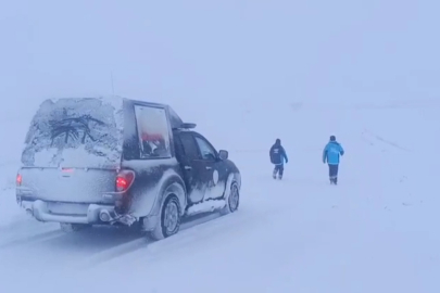 Kar ve Tipiye Rağmen 57 Hasta Hayata Tutundu