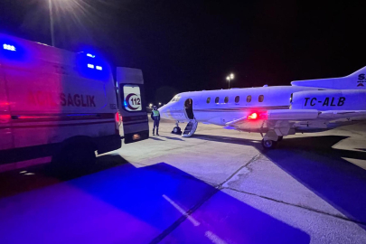 Down Sendromlu Hiranur Bebek İçin Zamanla Yarış! Ambulans Uçak Kanat Çırptı