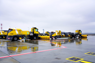 İGA İstanbul Havalimanı kışa hazır: Karla mücadelede tam kapasite