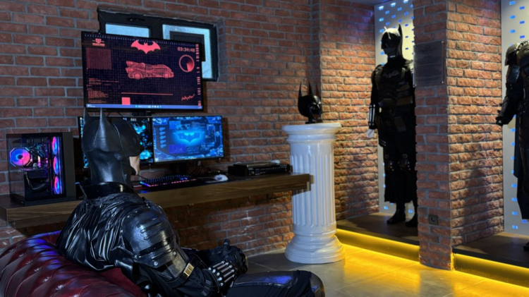 Üniversiteli gencin 'Batman' tutkusu