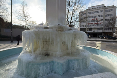 Çorlu Dondu, Hayat Buz Kesti: Hissedilen Sıcaklık Eksi 11!