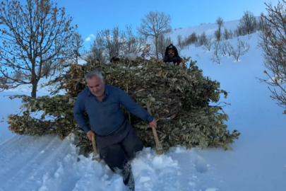 Kar 2 Metreyi Aştı, Teknoloji Sustu: Ataların Yöntemi Devreye Girdi!