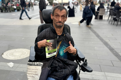 %90 engelli ama yüreği engel tanımıyor: Okuma yazmayı TV'den öğrendi, 3 kitap yazdı