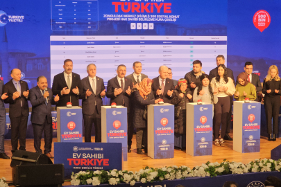 Zonguldak'ta TOKİ kura heyecanı: 1872 aile evlerine kavuştu