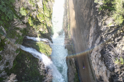 Aşk Acısıyla Anılan Şelalede Doğa Sürprizi: Bir Şelale Daha Doğdu