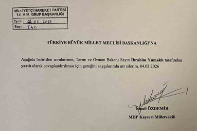 MHP’li Özdemir’den Tarım ve Orman Bakanlığı’na "Şeker" Soruları