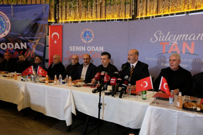 Erzincan TSO’da Yeni Dönem Sinyali: Süleyman Tan "Ben de Varım" Dedi