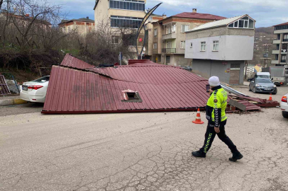 Ordu’da 100 Km Hızla Fırtına: Çatılar uçtu, ağaçlar devrildi