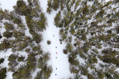 1,5 Metre Karda 8,5 Kilometre: Gümüşhane’de Alpleri Aratmayan Yürüyüş