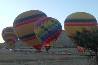 Kapadokya Semalarında 750 Bin Turist