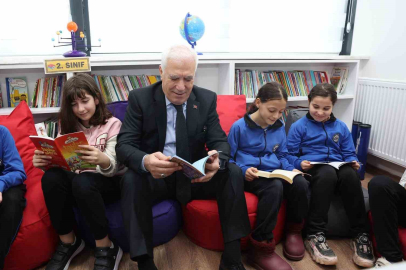 Bursa’dan Eğitime Kitap Kokulu Destek: Okul Kütüphanesi Yenilendi