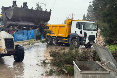 Mersin Akdeniz’de Fırtına Sonrası Seferberlik