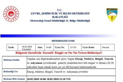 Doğu ve Güneydoğu'da Fırtına Alarmı: 5 İl İçin Kritik Uyarı Yapıldı!
