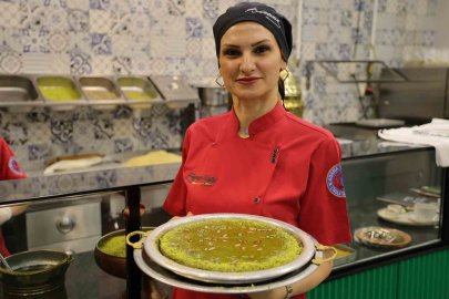 Kadın Tatlıcıdan Kente Özel Lezzet