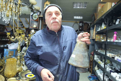 Burhaniye'de Zaman Yolculuğu: 209 Yıllık Deve Çanı Görücüye Çıktı