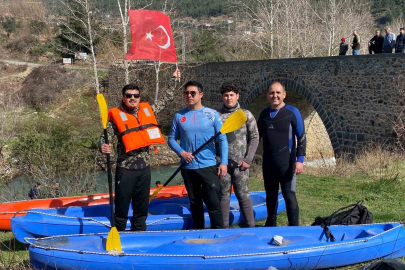 Sabun Çayı Coştu, Adrenalin Tavan Yaptı: Düziçi'nde Rafting Şöleni