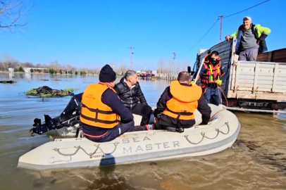 Edirne’de Korkutan Taşkın: İnsan Boyuna Ulaşan Suda Kurtarma Operasyonu