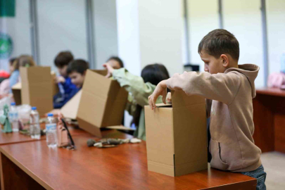 Bursa’da Geleceğin Mimarları İş Başında: Çocuklar Hayal Evlerini Tasarladı!