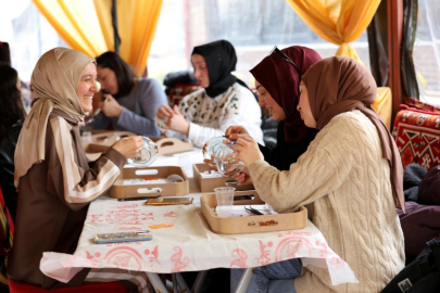 Kartepe'de Otağ Çadırında Geleneksel El Sanatları Atölyesi