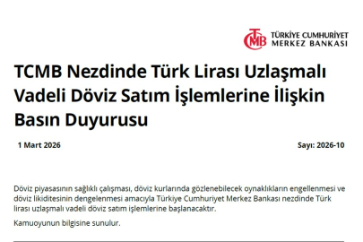 Merkez Bankası'ndan Döviz Kurlarına Karşı İki Kritik Hamle