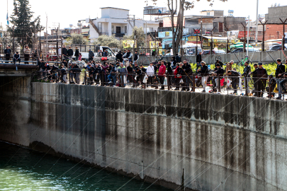 Adana'da Sazan Yasağına Rağmen Köprüde Balık Keyfi