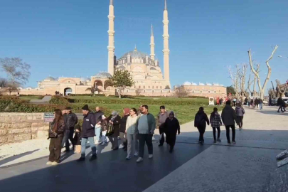 Restorasyonu Biten Selimiye Camii Ziyaretçi Akınına Uğradı