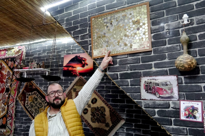 Kayseri'de 20 Yıllık Tutku: Kıraathanede 600 Parçalık Koleksiyon