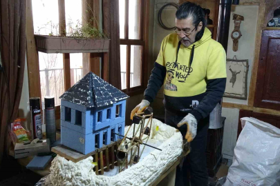 Oğluna Oyuncak Yaparken Hareketli Ahşap Maket Ustası Oldu