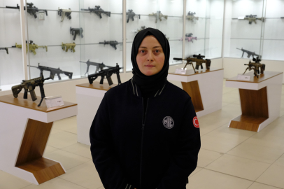 MKE'de Kadın İmzası: Silahları Mehmetçik İçin Test Ediyor