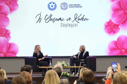 İş kadını Leyla Alaton İzmirli kadınlarla buluştu