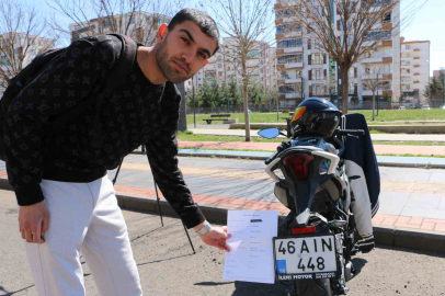 Motosiklet Sürücüsüne “Emniyet Kemeri” Cezası Şaşırttı