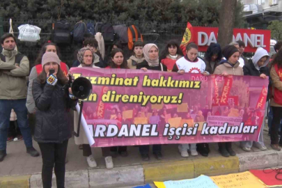 İşçiler hakları için 9 gündür eylemde