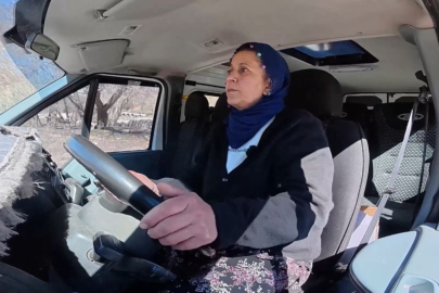 Tunceli'de 15 Yıllık Kadın Şoför Efsanesi