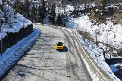 Türkiye'nin İlk Togg T10F Taksisi Karadeniz Yollarında